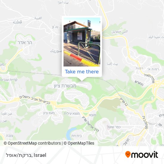 ברקת/אופל map