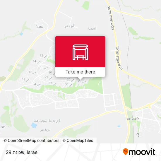 Карта שכונה 29