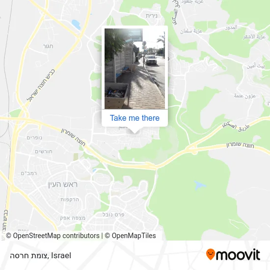 Карта צומת חרסה