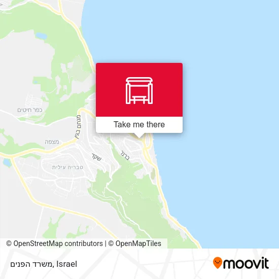 Карта משרד הפנים