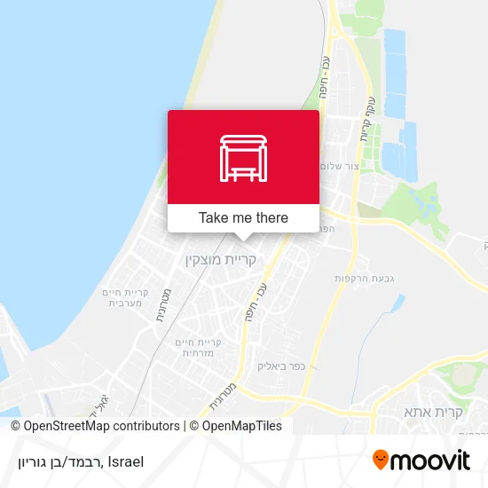 Карта רבמד/בן גוריון