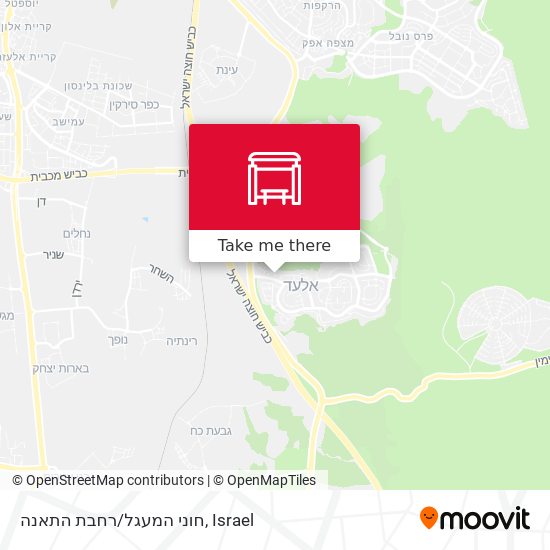 חוני המעגל/רחבת התאנה map