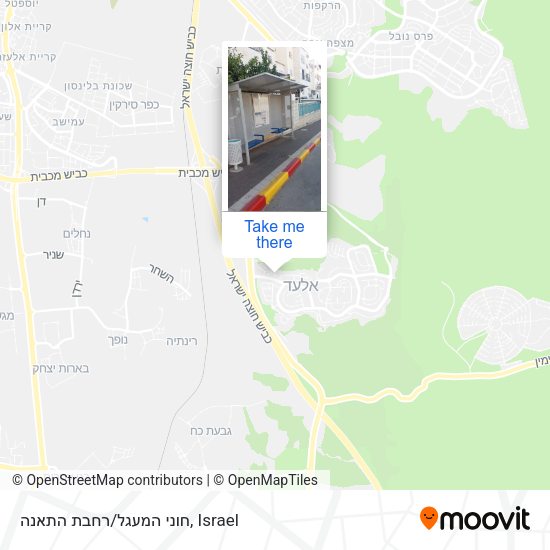 חוני המעגל/רחבת התאנה map