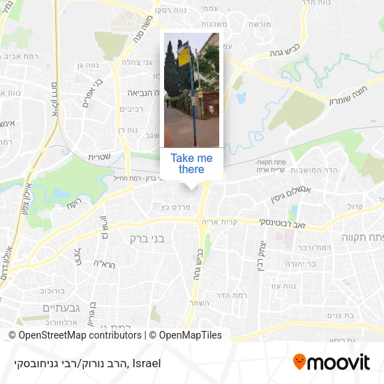 Карта הרב נורוק/רבי גניחובסקי