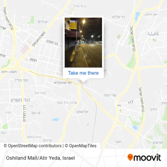 Oshiland Mall/Atir Yeda map