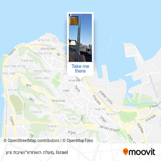 Карта מעלה השחרור/שיבת ציון
