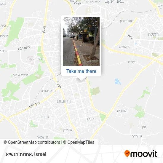Карта אחוזת הנשיא