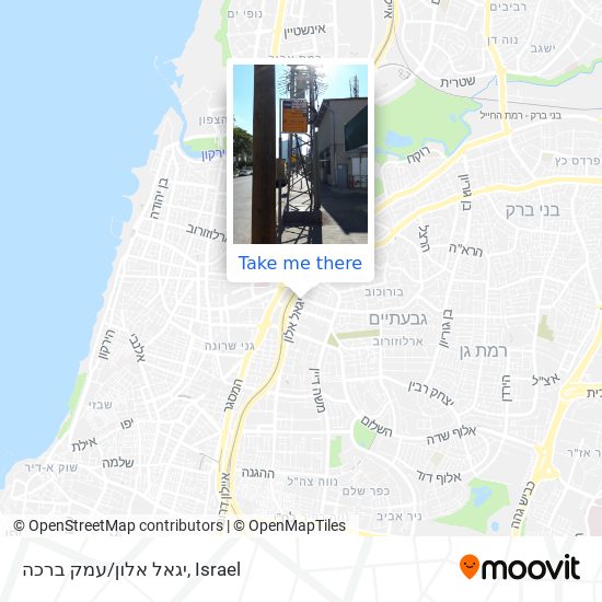 יגאל אלון/עמק ברכה map