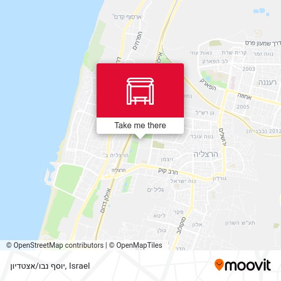 יוסף נבו/אצטדיון map