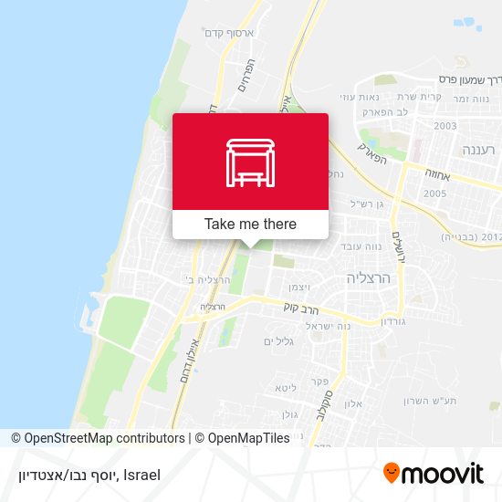 יוסף נבו/אצטדיון map