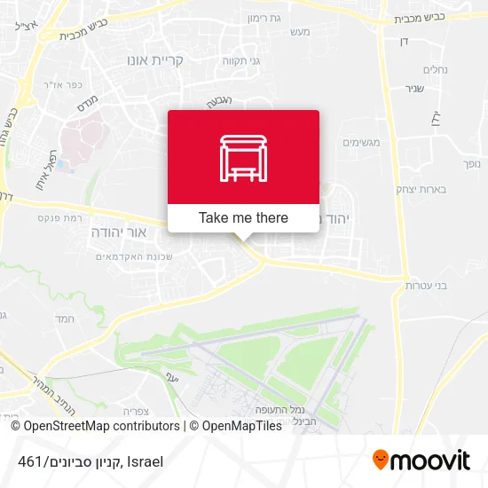 Карта קניון סביונים/461