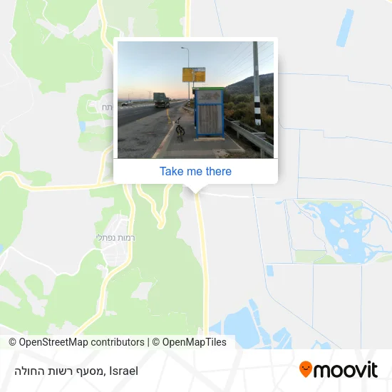 Карта מסעף רשות החולה