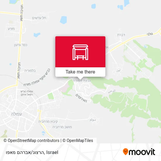Карта הרצוג/אברהם מאפו