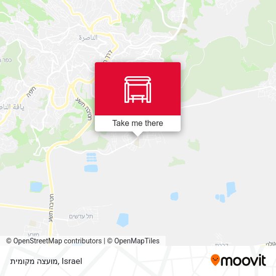 מועצה מקומית map