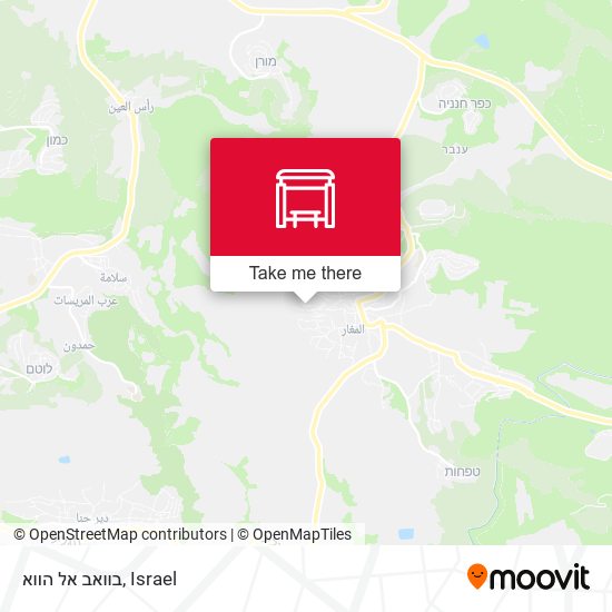 בוואב אל הווא map