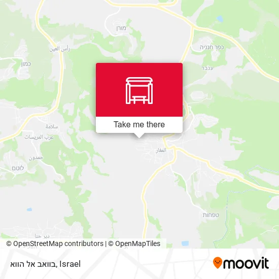 Карта בוואב אל הווא