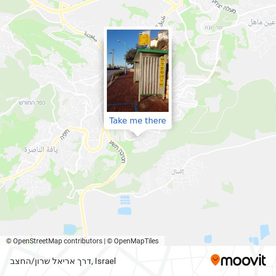 Карта דרך אריאל שרון/החצב