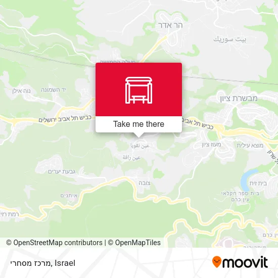 Карта מרכז מסחרי