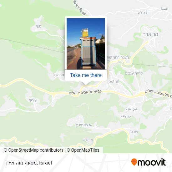 Карта מסעף נווה אילן