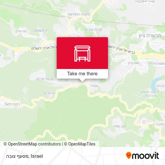 Карта מסעף צובה