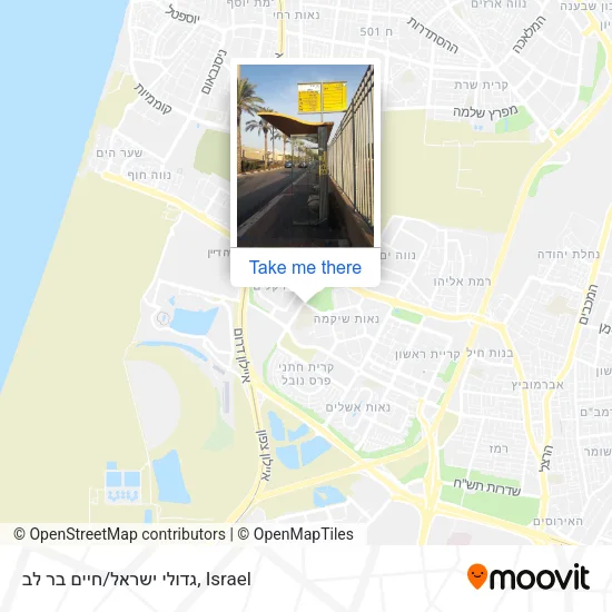 Карта גדולי ישראל/חיים בר לב