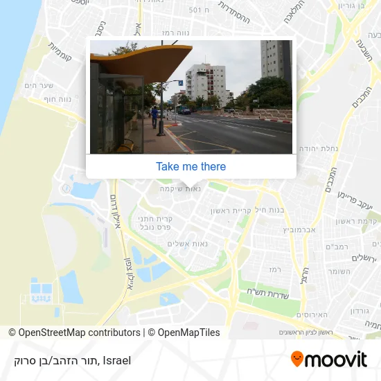 Карта תור הזהב/בן סרוק