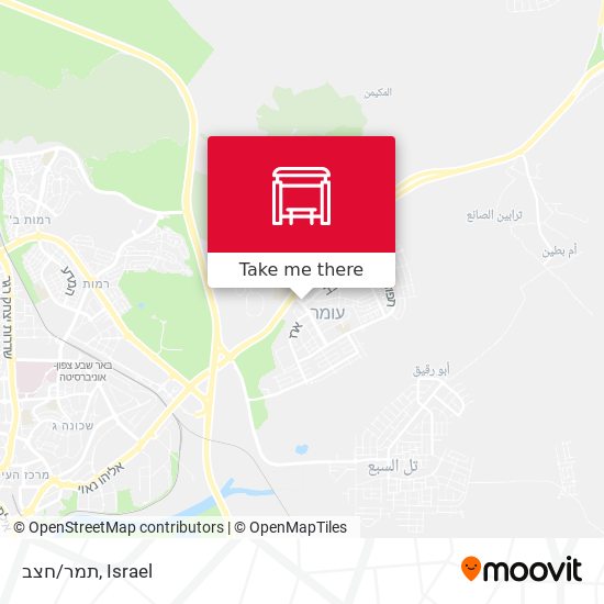 תמר/חצב map