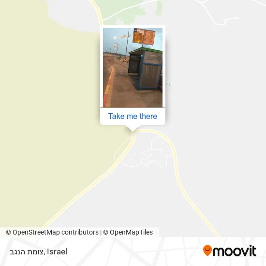 Карта צומת הנגב