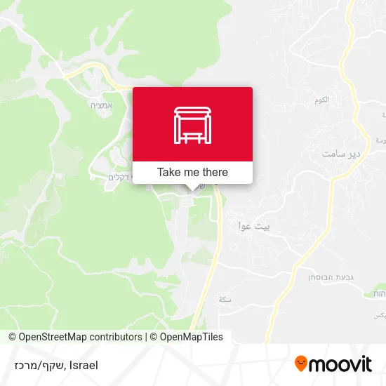 Карта שקף/מרכז