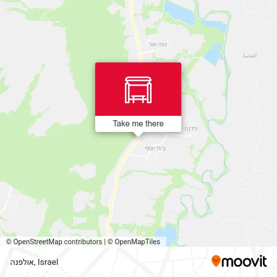 אולפנה map