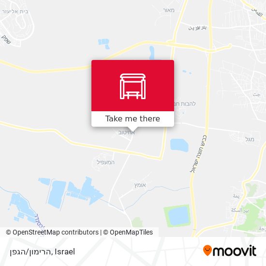 הרימון/הגפן map