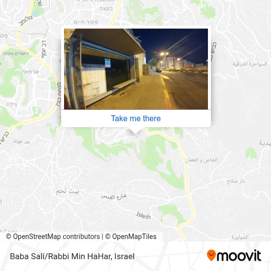 Baba Sali/Rabbi Min HaHar map