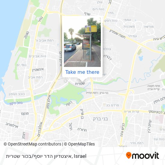Карта איצטדיון הדר יוסף/בכור שטרית
