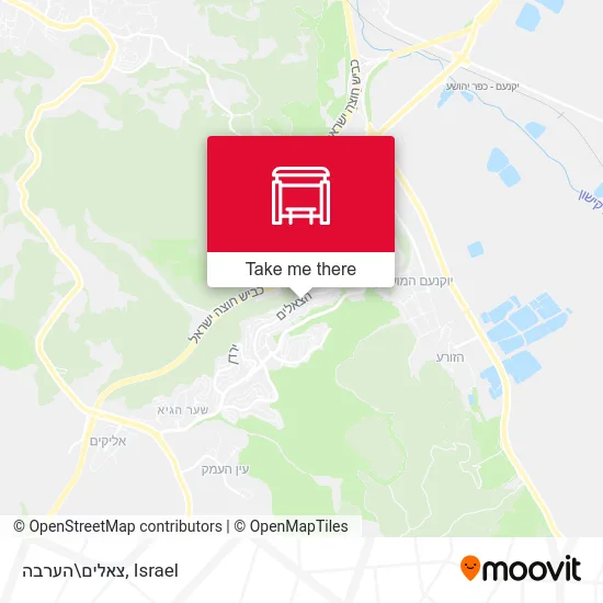 Карта צאלים\הערבה