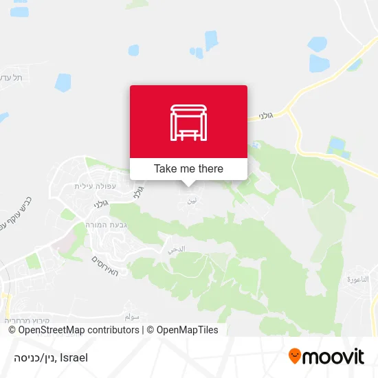 Карта נין/כניסה