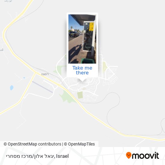 יגאל אלון/מרכז מסחרי map