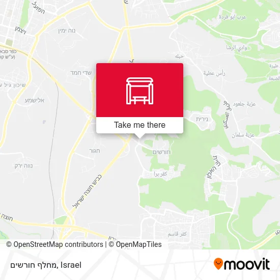 Карта מחלף חורשים