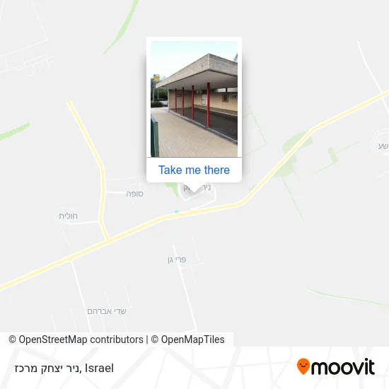 Карта ניר יצחק מרכז