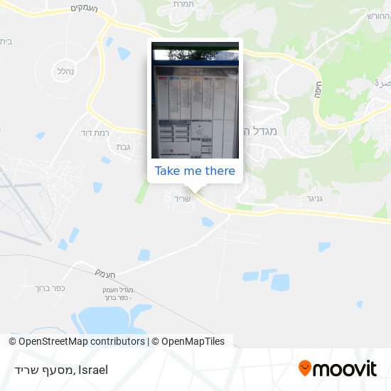 מסעף שריד map