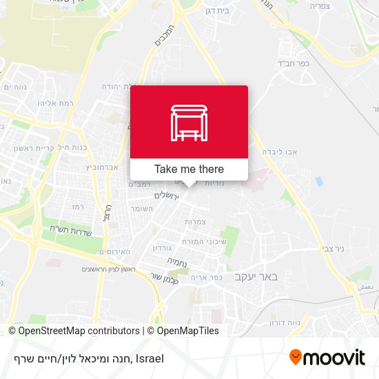 חנה ומיכאל לוין/חיים שרף map