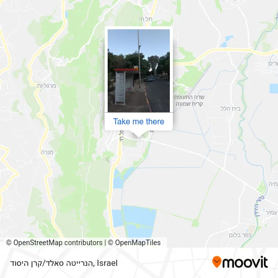 Карта הנרייטה סאלד/קרן היסוד