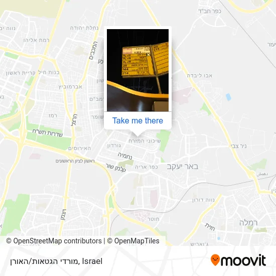 Карта מורדי הגטאות/האורן