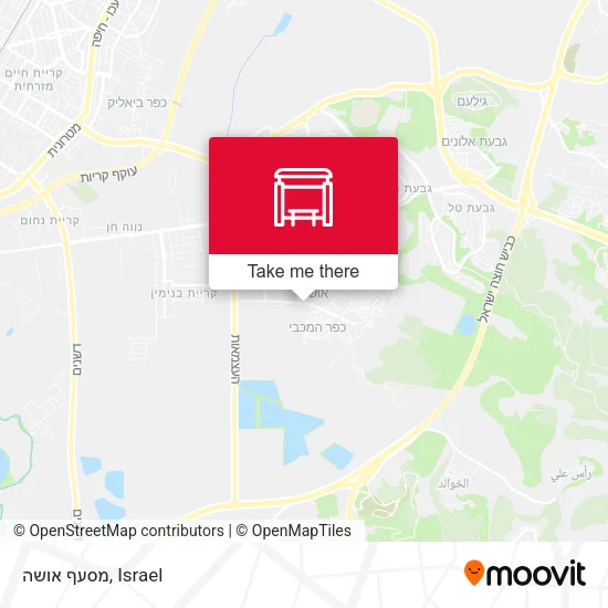 Карта מסעף אושה