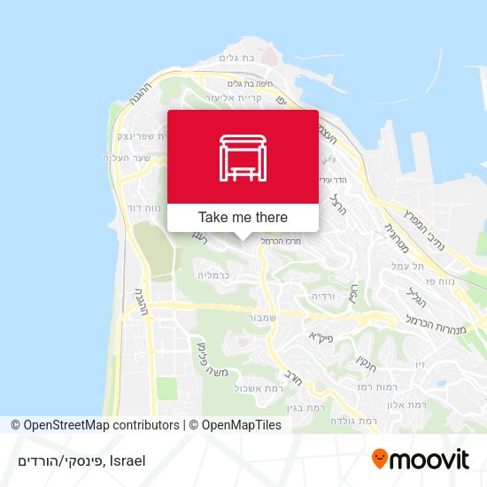 פינסקי/הורדים map