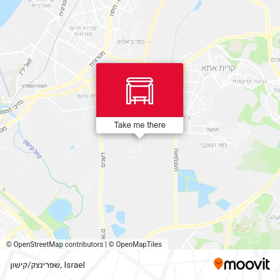 Карта שפרינצק/קישון