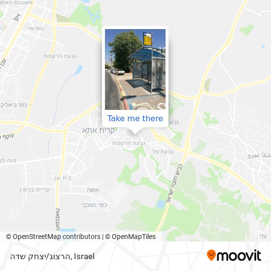 הרצוג/יצחק שדה map