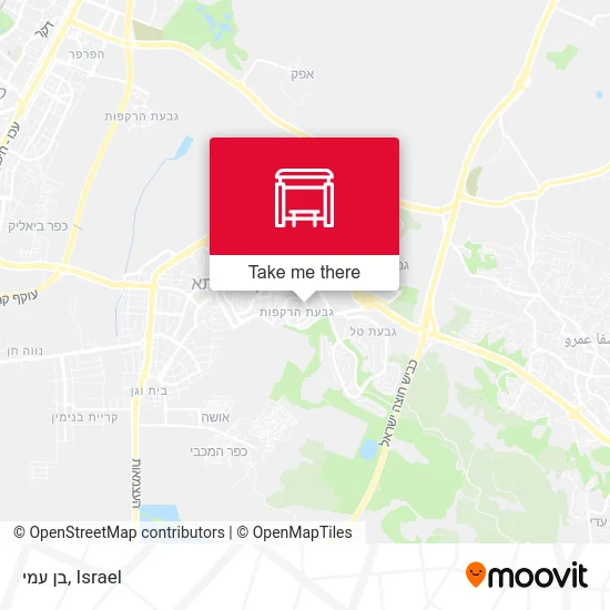 Карта בן עמי