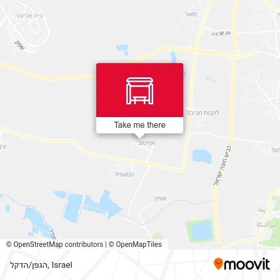 Карта הגפן/הדקל