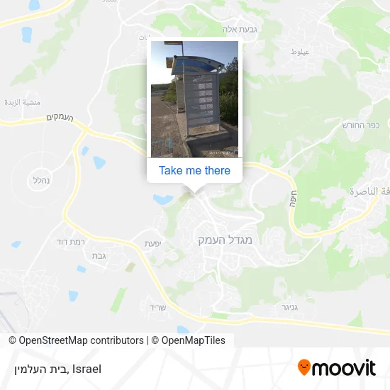 Карта בית העלמין