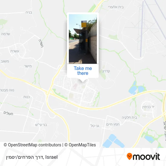 Карта דרך הפרחים/יסמין